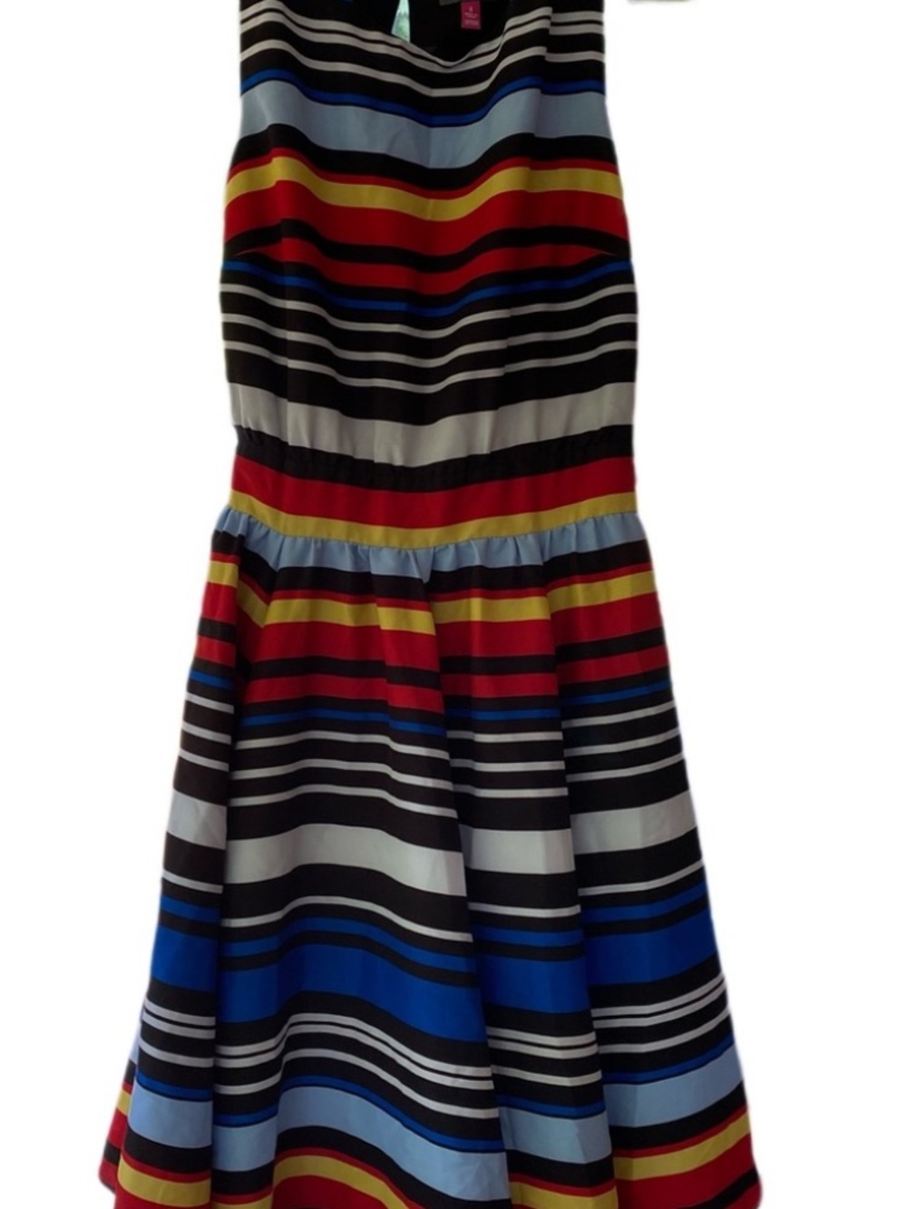 Vince Camuto Multicolour Striped Midi Dress